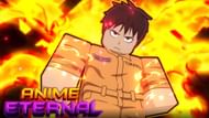 Anime Eternal features a click-to-damage game mechanism (Image via Roblox)